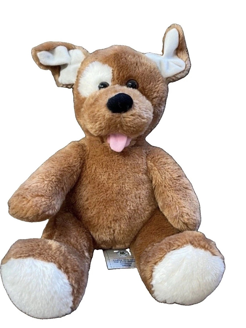 Build a Bear Chestnut Brown Puppy Y2K